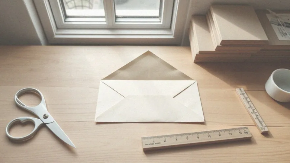Jak złożyć kopertę z kartki papieru - instrukcja krok po kroku?