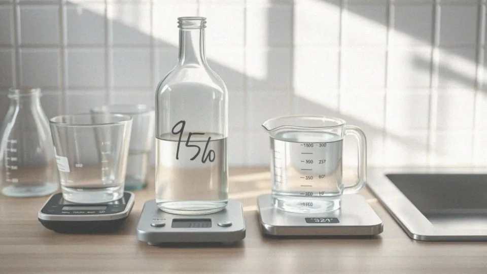 Jak rozcieńczyć spirytus do pożądanej mocy?