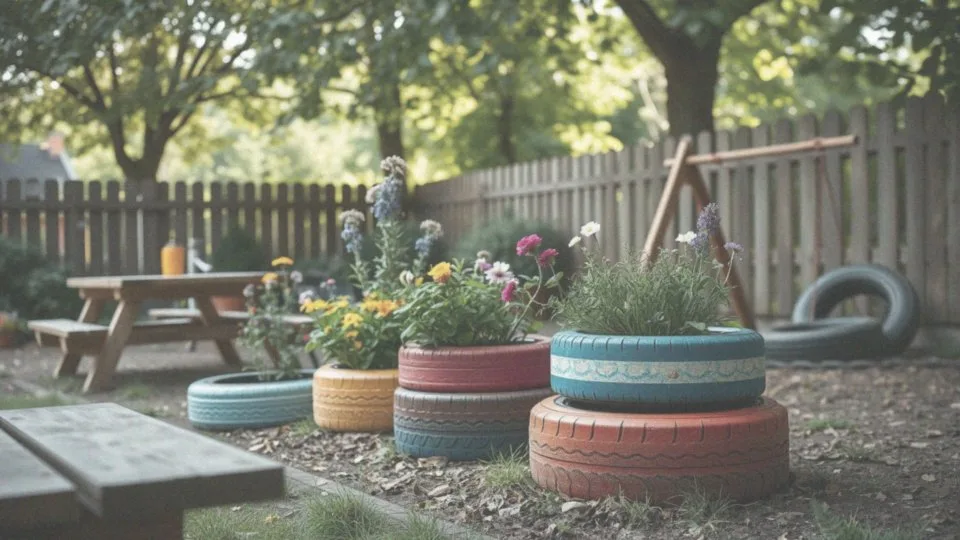 Jakie kreatywne pomysły można zrealizować z przetworzonych opon?