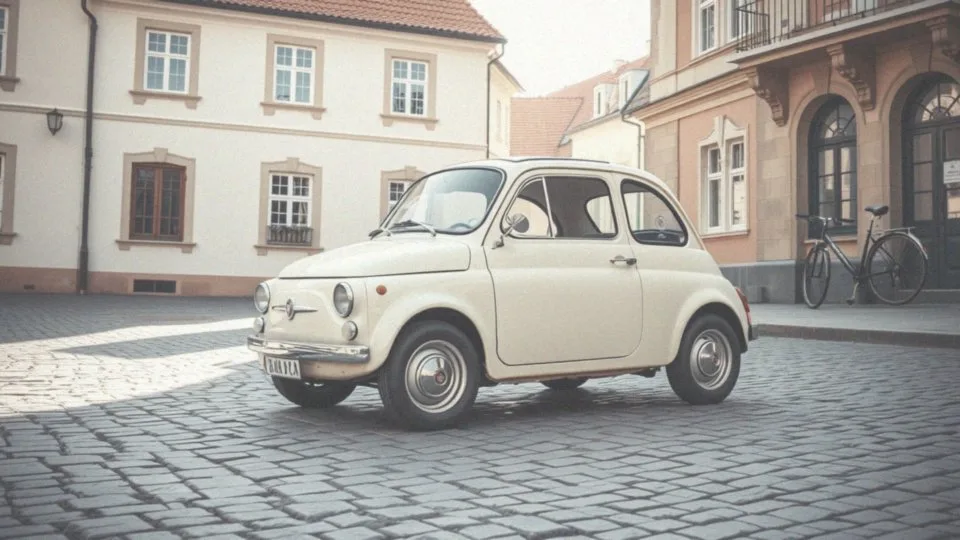Jaką ma masę własną Fiat 500?