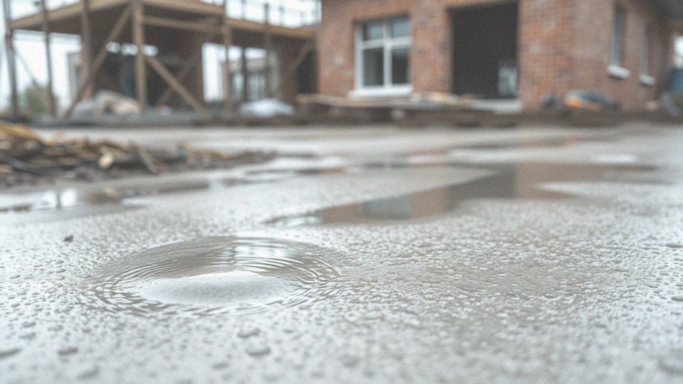 Jakie są korzyści z obfitego polewania betonu?