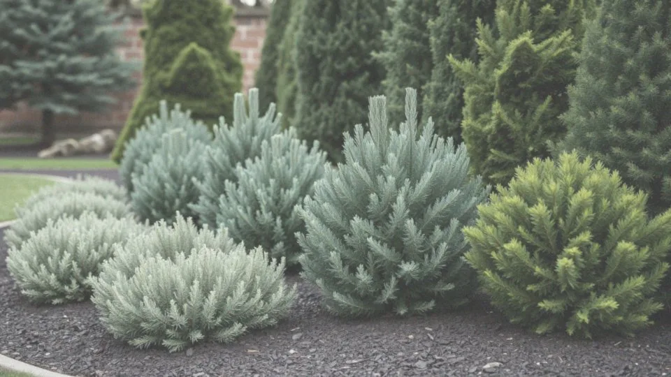 Jakie są korzyści z zastosowania iglaków w rabacie?