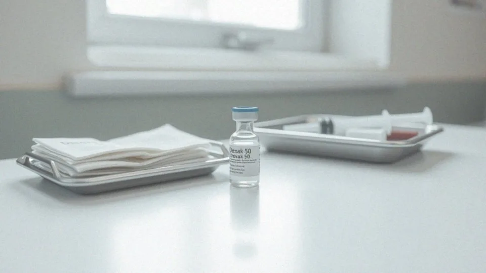 Jakie są zalety stosowania Dexak 50 w leczeniu bólu?