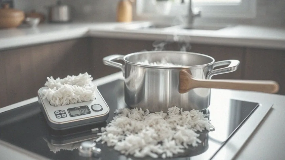 Jak zmienia się kaloryczność ryżu po ugotowaniu?
