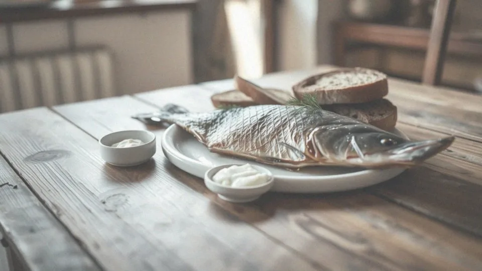 Jak podawać wędzonego karpia?