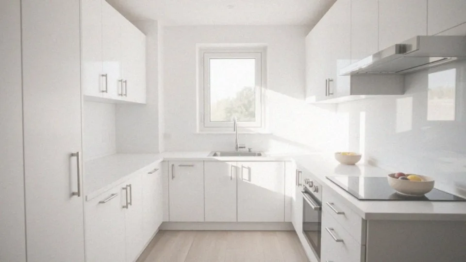 Jakie są wymagania dotyczące wolnej przestrzeni w małej kuchni?