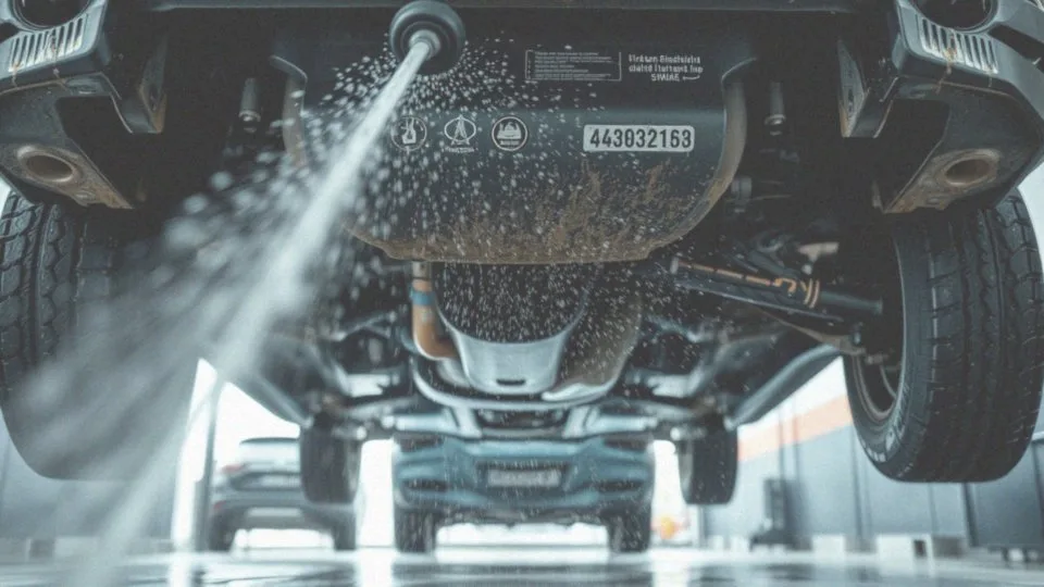 Jak wygląda proces mycia podwozia?