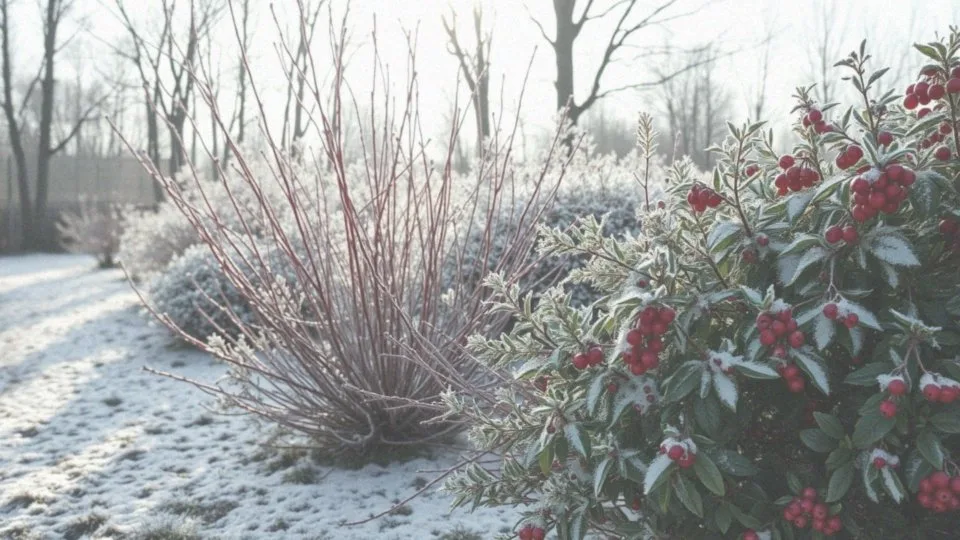 Jakie krzewy ozdobne można posadzić dla atrakcyjności zimą?