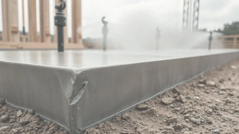 Jak podlewanie wpływa na twardnienie betonu?