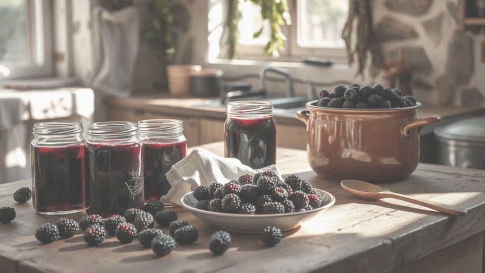 Kiedy najlepiej przygotować konfitury z jeżyn?