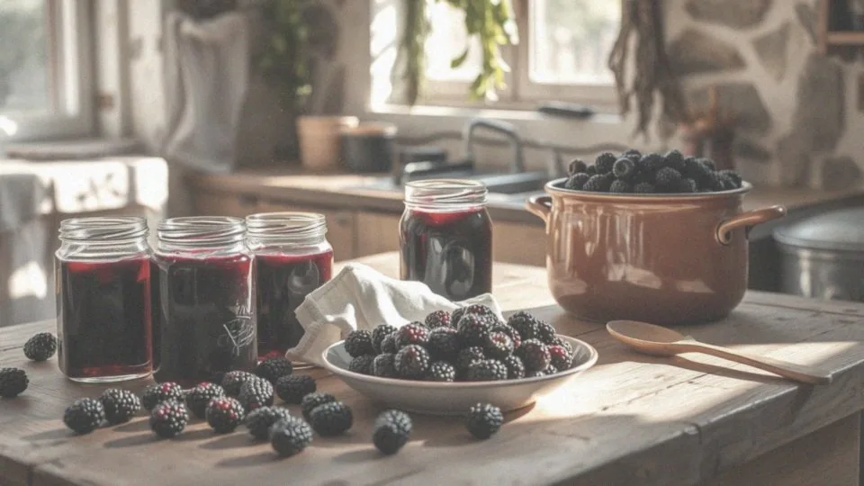 Kiedy najlepiej przygotować konfitury z jeżyn?