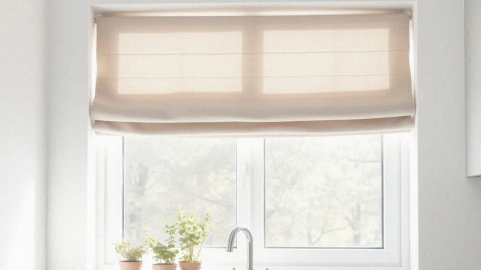 Jakie są zalety rolet rzymskich w aranżacji okna kuchennego?