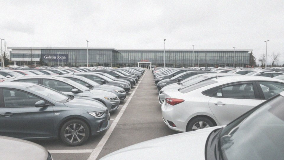 Jakie są dostępne miejsca parkingowe w pobliżu Galerii Solnej?