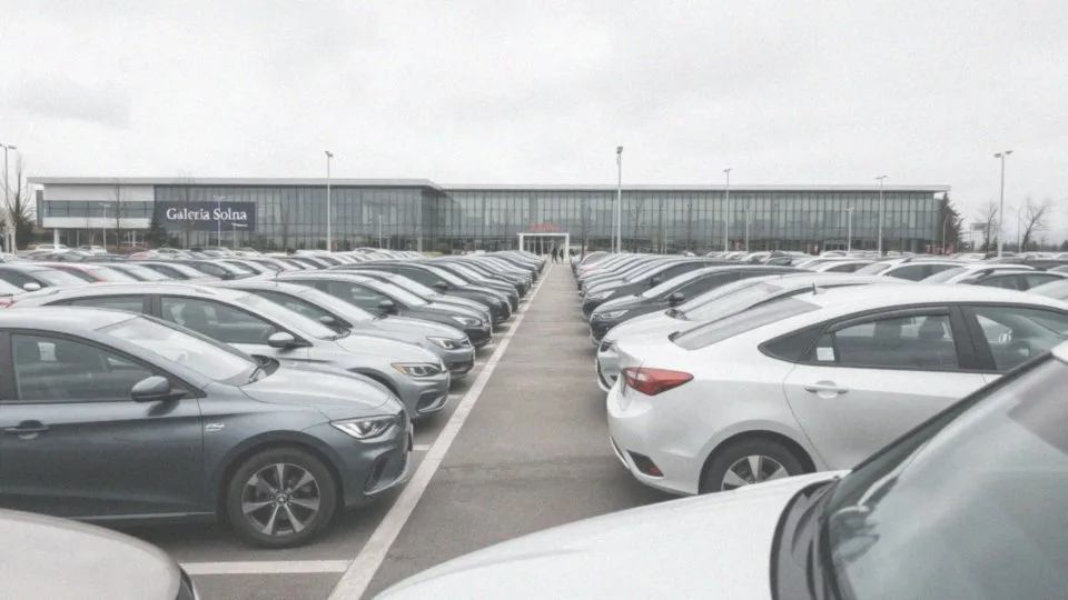 Jakie są dostępne miejsca parkingowe w pobliżu Galerii Solnej?