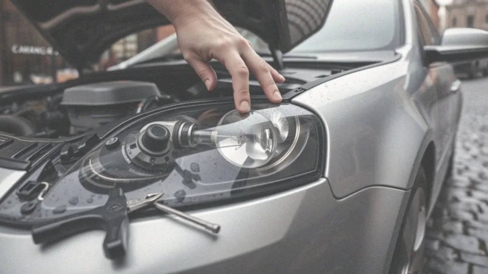 Jak wymienić żarówki w Passat B5?