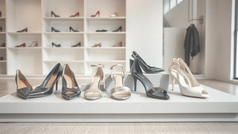 Jakie buty powinny dopełniać barwę granatowej sukienki?