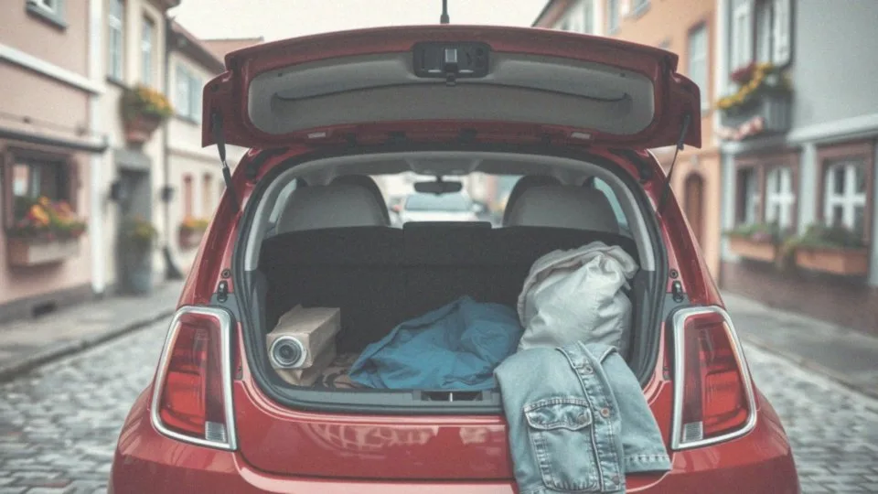 Jaka jest pojemność bagażnika w Fiat 500?