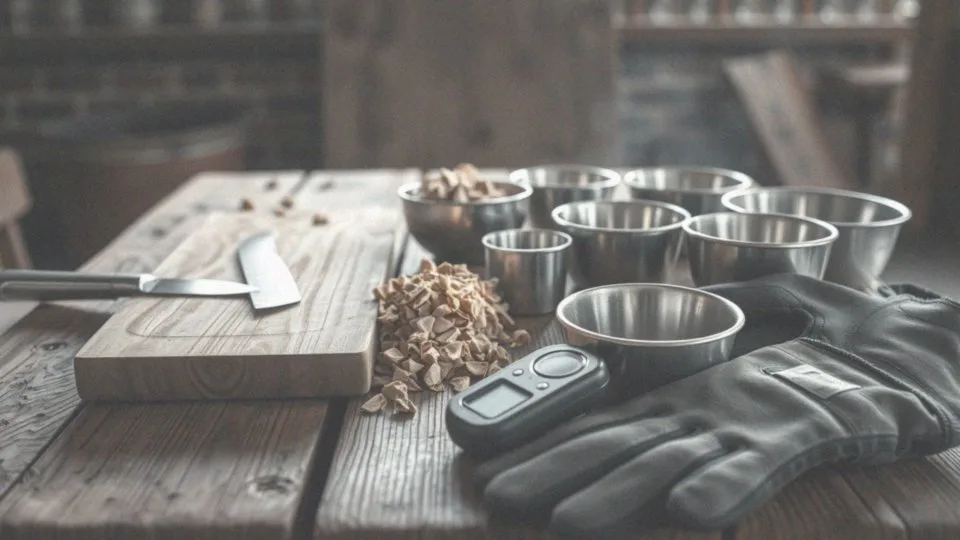 Jakie akcesoria są przydatne w przygotowaniu węgorza do wędzenia?