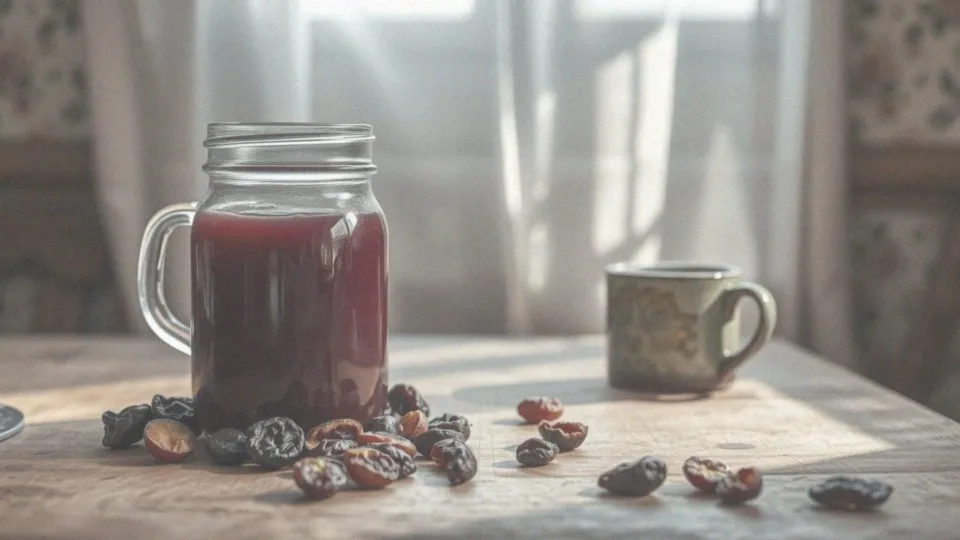 Jakie inne korzyści zdrowotne przynosi napój z suszonych śliwek i rodzynek?
