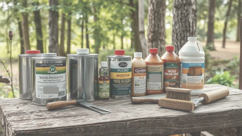 Jakie preparaty można stosować przy wydrążaniu pnia drzewa?