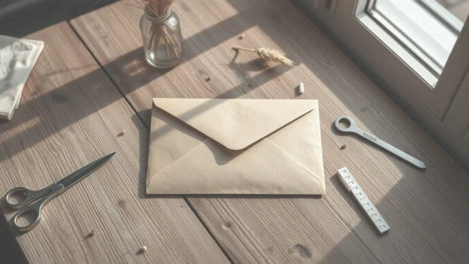 Dlaczego warto robić kopertę DIY bez kleju i taśmy?