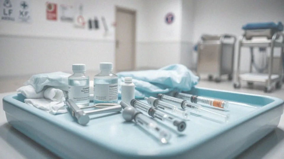 Jakie znieczulenie stosuje się podczas wymiany cewnika nadłonowego?