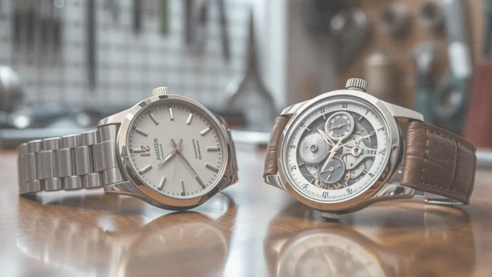 Jakie są różnice w ustawianiu czasu w zegarkach kwarcowych i mechanicznych?