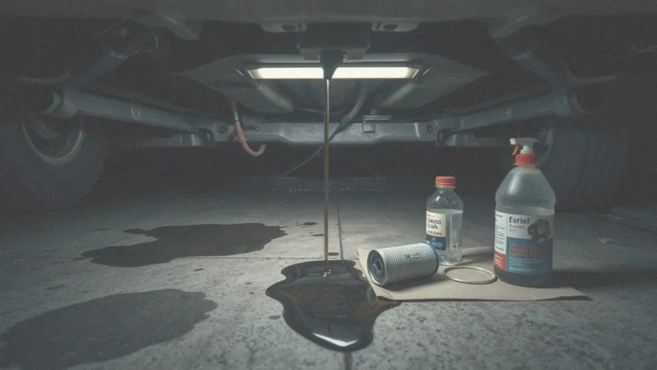 Jak oczyścić układ olejowy przed zastosowaniem preparatu?