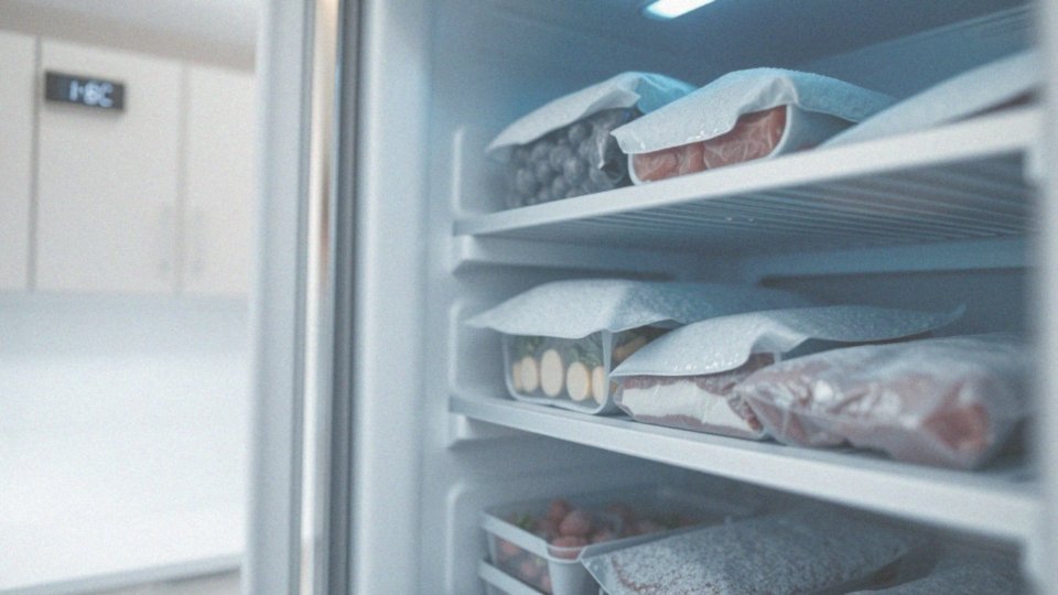 Jaką temperaturę powinna utrzymywać zamrażarka, aby przechowywać żywność?