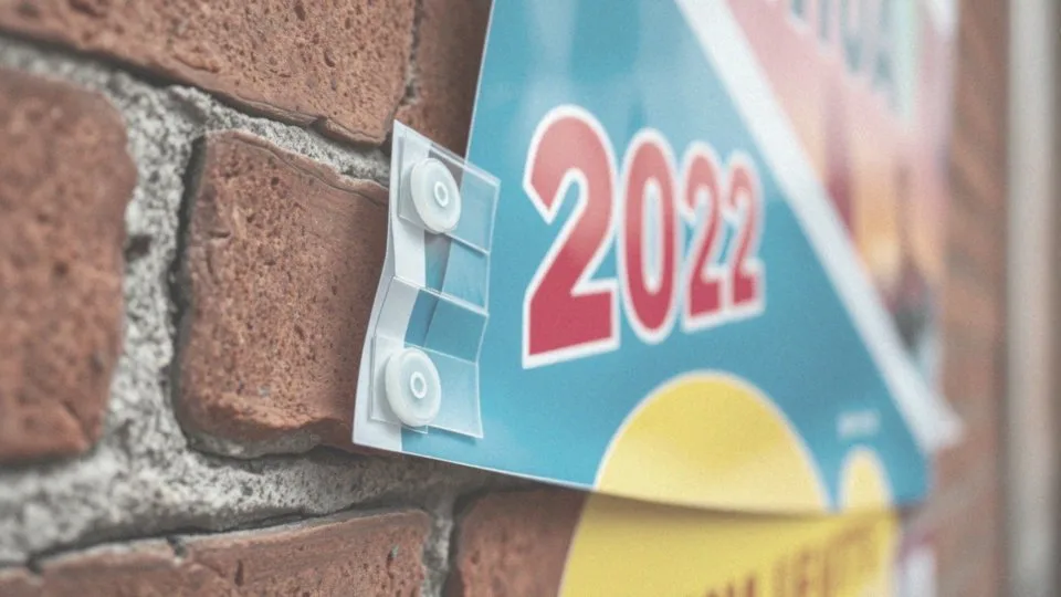 Jakie są zalety stosowania plastrów samoprzylepnych do plakatów?