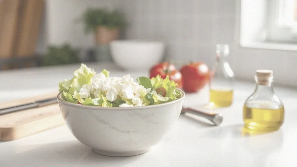 Dlaczego sałatka z sałaty lodowej i fety jest łatwa w przygotowaniu?