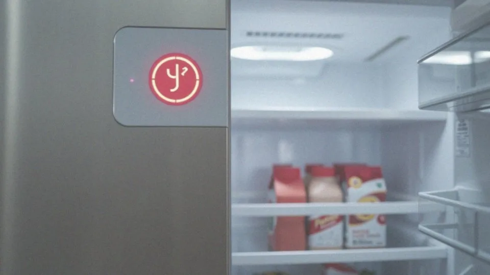 Co informuje alarm temperaturowy w lodówce?