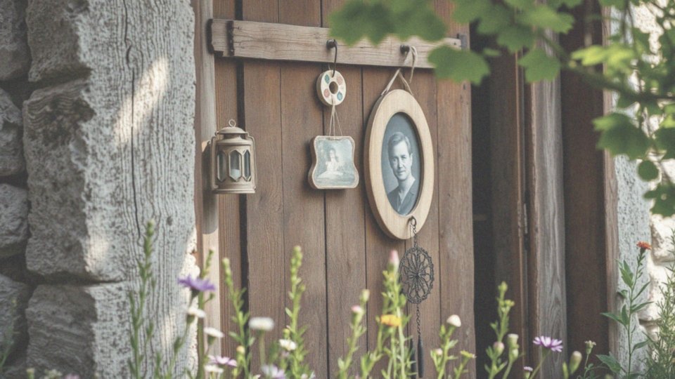 Jakie bibeloty można zawiesić na starych drzwiach?