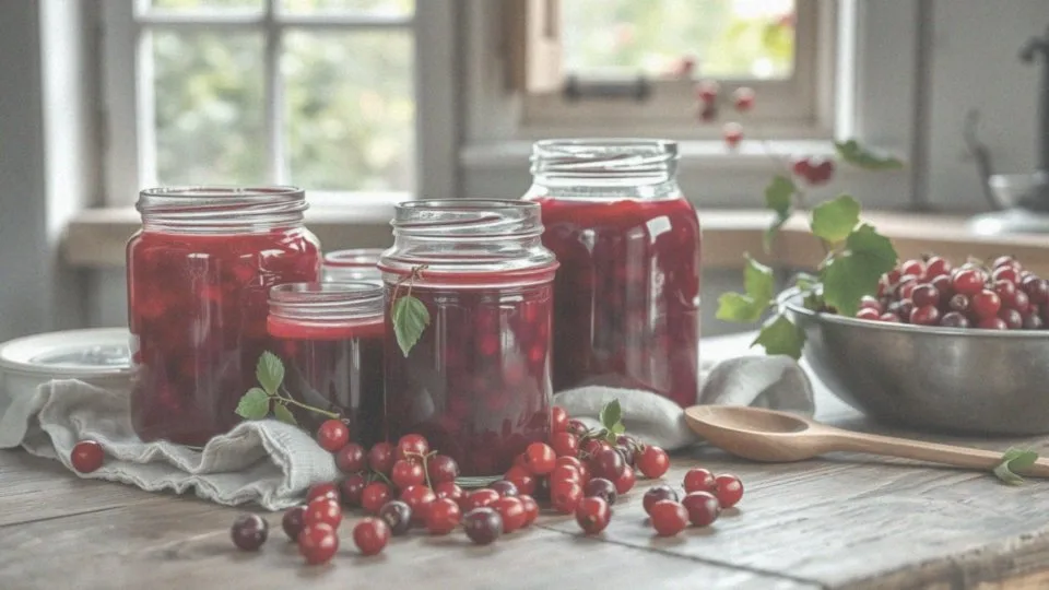 Jakie są przetwory owocowe z czerwonej porzeczki?