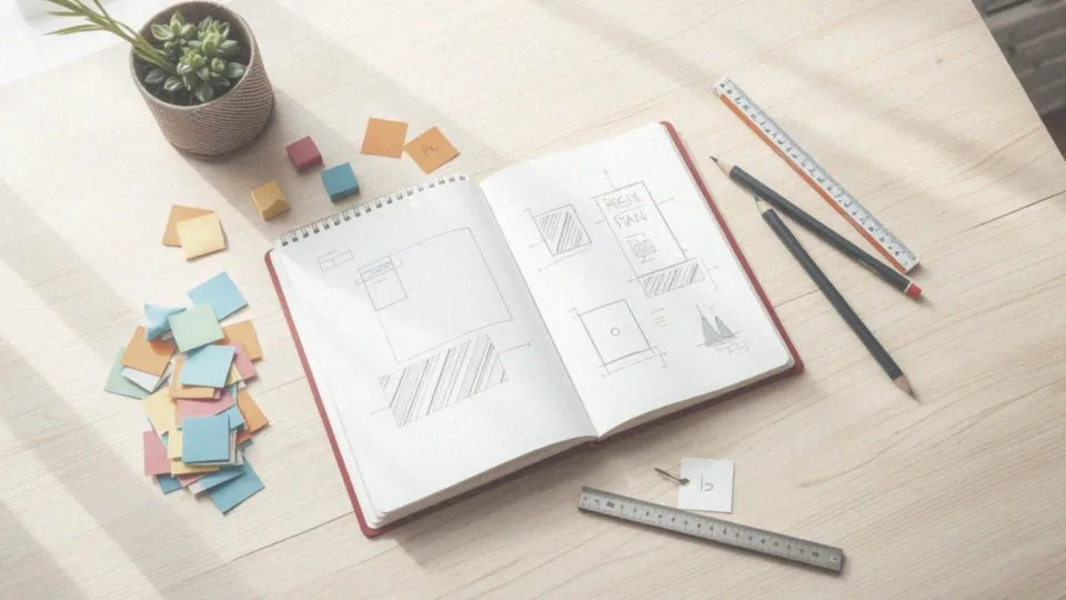 Jak zakomponować elementy plakatu na kartce?