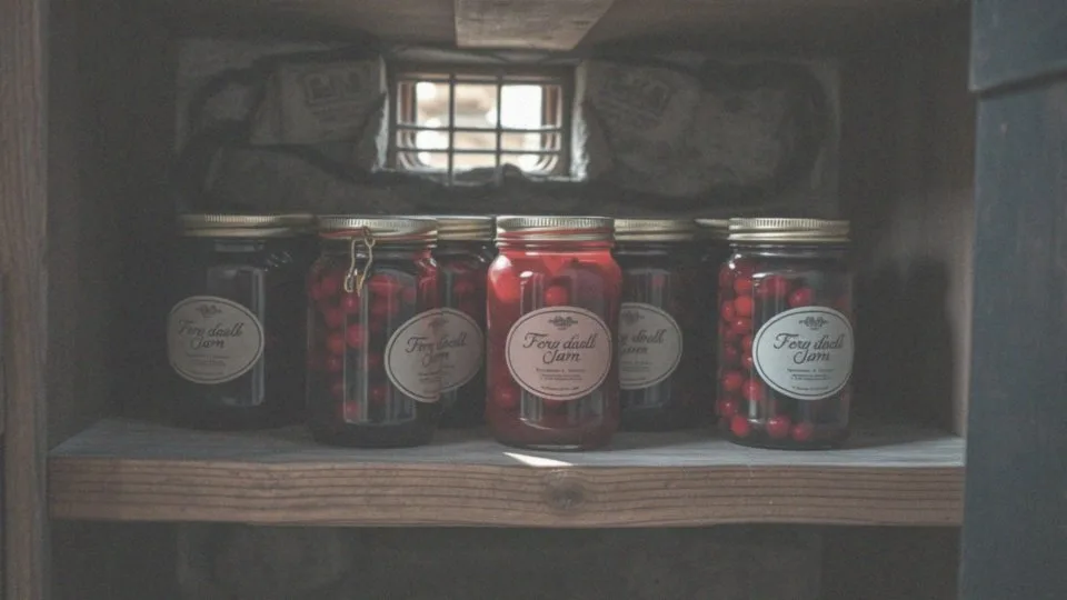 W jaki sposób przechowywać konfiturę z czerwonej porzeczki?