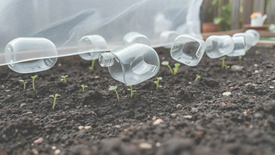 Jak zrobić miniszklarnie z butelek plastikowych?