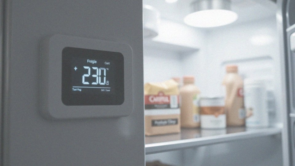 Jak monitorować temperaturę w komorze chłodziarki i zamrażarki?