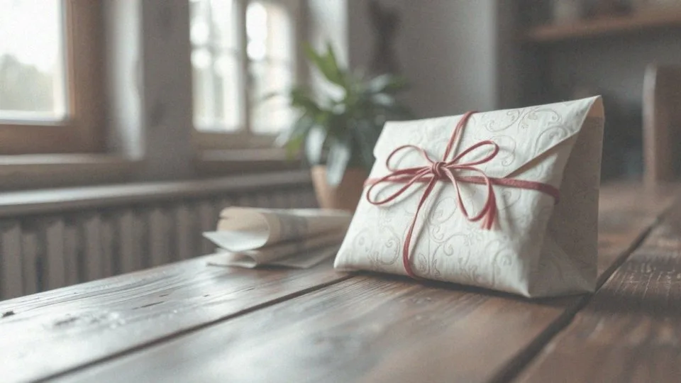 Jak zapakować pieniądze w kopertę na prezent?