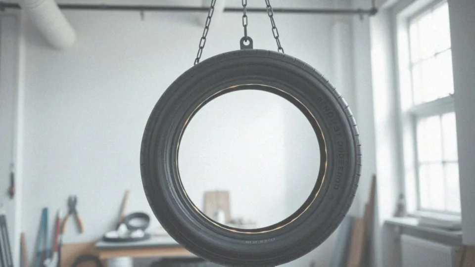 Jak przerobić opony na nowoczesne żyrandole?