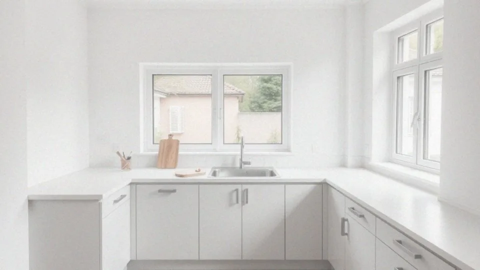 Jakie są funkcjonalne aspekty kuchni bez górnych szafek?