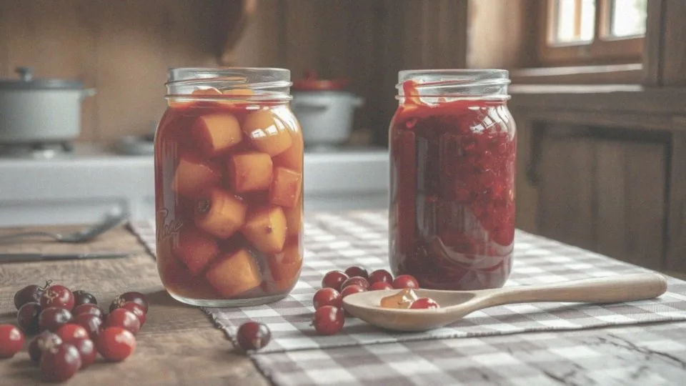 Jakie są różnice między konfiturą a dżemem z jarzębiny?