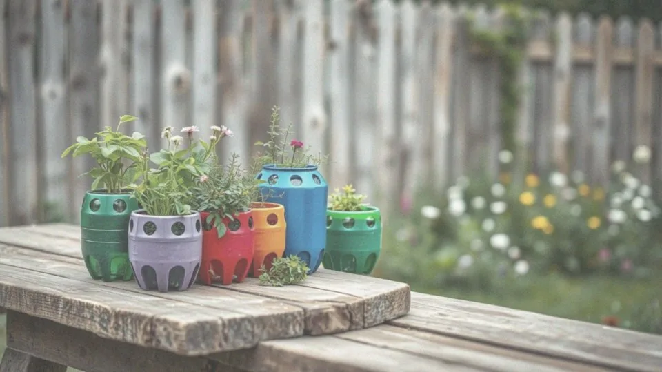 Jak przekształcić plastikowe butelki w doniczki?