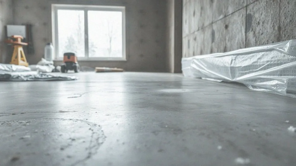 Co zrobić w okresie zimowym przy podlewaniu wylewki cementowej?