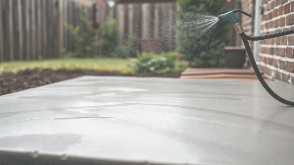 Jak często trzeba zraszać wylewkę wodą?