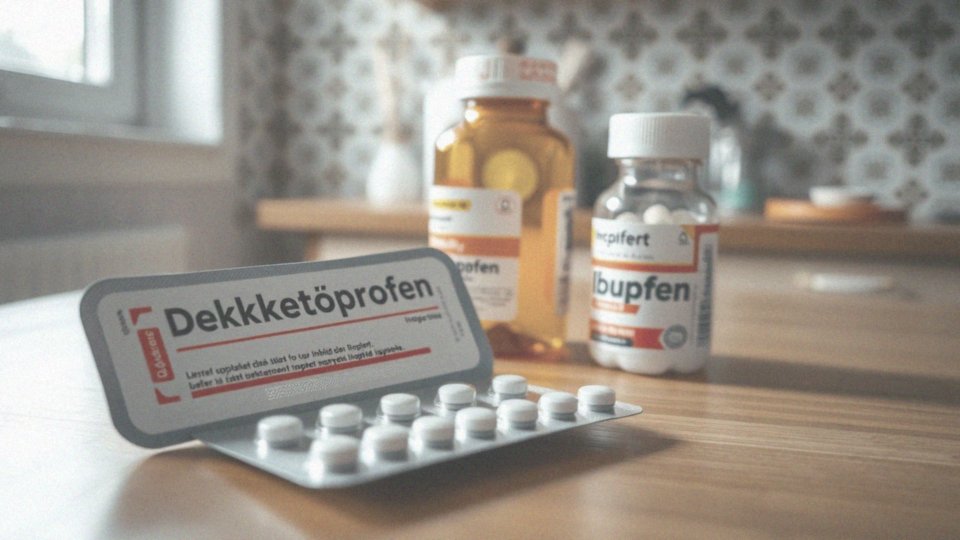 Deksketoprofen a ibuprofen – różnice i skuteczność leków