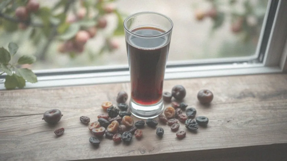 Napój z suszonych śliwek i rodzynek na odchudzanie – zdrowe właściwości